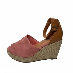 Coconuts by Matisse Wedge Espadrille Pink Size 9